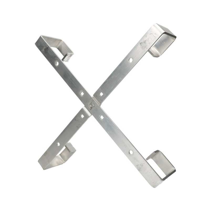 Extralink | Four arms frame for cable storage | 500 x 500 x 70mm - Image 2