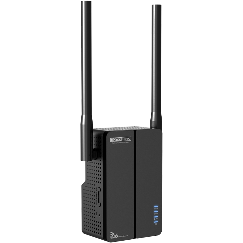 Totolink EX1800T | Amplificador de sinal WiFi | AC1800, Dual Band, Wi-Fi 6, 1x RJ45 100Mb / s, 2x 5dBi - Imagem 2