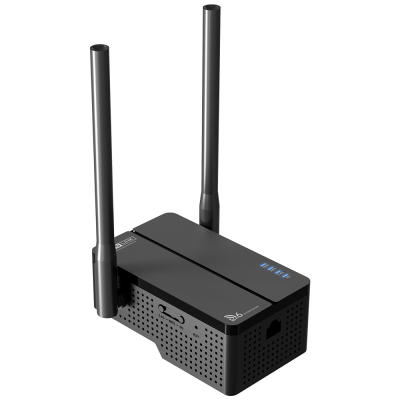 Totolink EX1800T | Extensor de rango WiFi | AC1800, Dual Band, Wi-Fi 6, 1x RJ45 100Mb/s, 2x 5dBi - Imagen 4