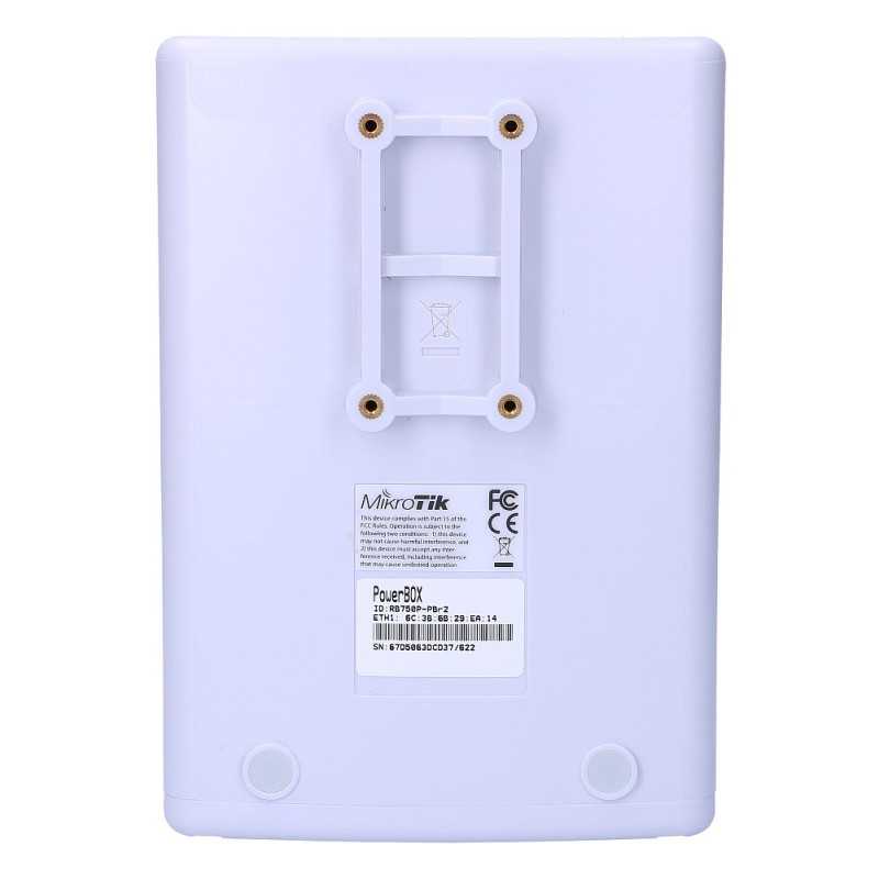 MikroTik PowerBox | Router | RB750P-PBr2, 5x RJ45 100Mb/s, Externí, vodotěsný - Obrázek 2