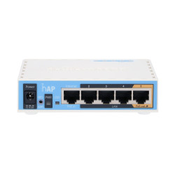 MikroTik hAP | Router WiFi | RB951Ui-2nD, 2,4GHz, 5x RJ45...