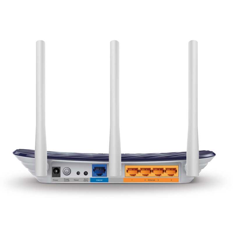 TP-Link Archer C20 | Roteador WiFi | AC750, Dual Band, 5x RJ45 100Mb / s - Imagem 3