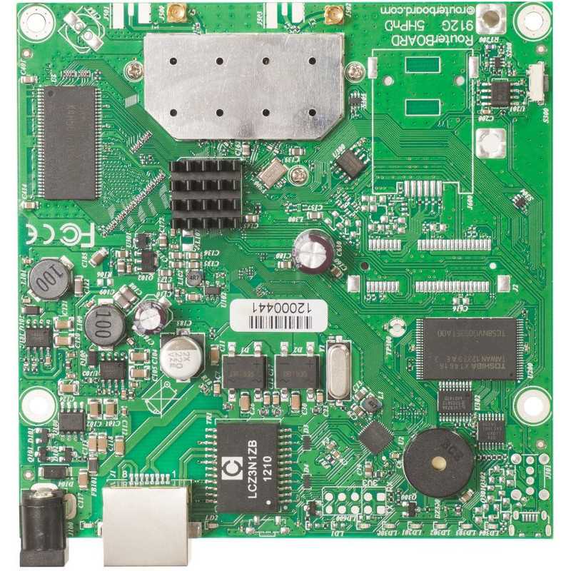 Роутер WiFi MikroTik RB911G-5HPnD, 2.4GHz, 1x RJ45 1000Mb/s