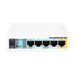 MikroTik RB951Ui-2HnD | WiFi Router | 2,4GHz, 5x RJ45...