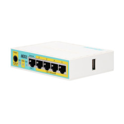 MikroTik hEX PoE lite | Router | RB750UPr2, 5x RJ45 100Mb/s, 1x USB - Obrázek 3