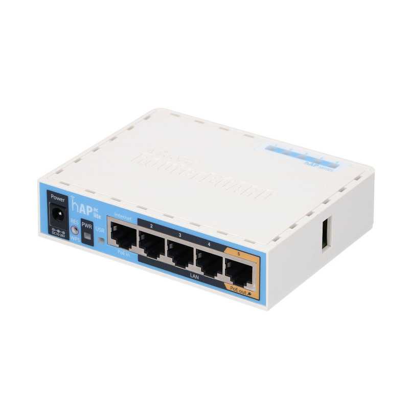 MikroTik hAP ac lite | Router WiFi | RB952Ui-5ac2nD, Dual Band, 5x RJ45 100Mb/s - Obrázek 3