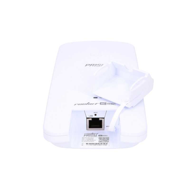 Ubiquiti RP-5AC-GEN2 | CPE | Rocket 5AC, 5GHz, 1x RJ45 1000Mb/s, 2x RP-SMA - Immagine 5