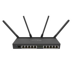 Маршрутизатор WiFi Mikrotik RB4011iGS+5HacQ2HnD-IN,...