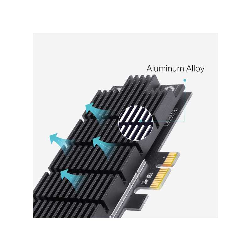 Сетевая карта WiFi TP-Link Archer T6E, AC1300, PCI Express, Два Диапазона - Изображение 2