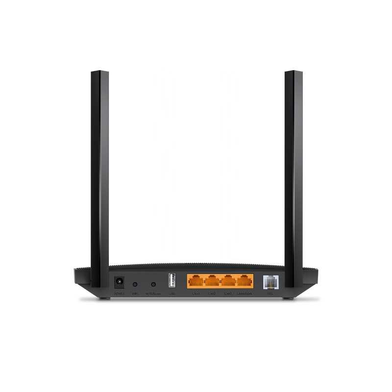 TP-Link Archer VR400 | Roteador WiFi | AC1200, VDSL / ADSL, Dual Band, 3x RJ45 100Mb / s, 1x RJ45 1000Mb / s, 1x RJ11, 1x USB - Imagem 2