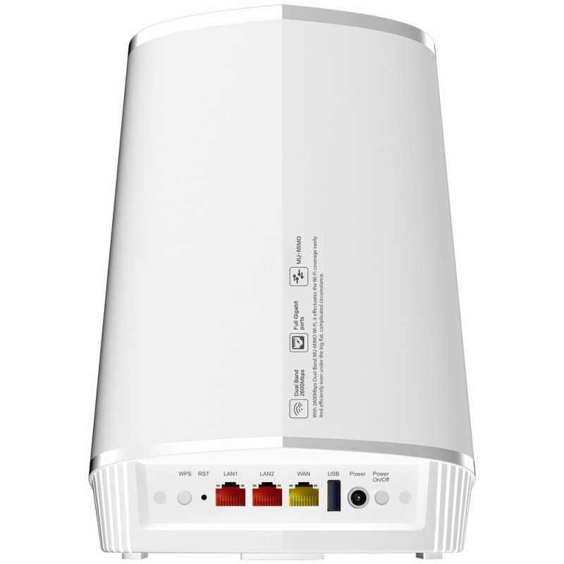 Totolink A7100RU | Router WiFi | AC2600, Dual Band, MU-MIMO, 3x RJ45 1000Mb/s, 1x USB - Zdjęcie 3