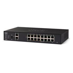 Маршрутизатор Cisco RV345P, 16x RJ45 1000Mb/s, 8x PoE, 2x...