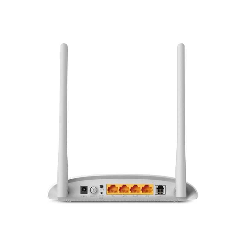 TP-Link TD-W8961N | Router Wi-Fi | N300, ADSL2+, 4x RJ45 100Mb/s, 1x RJ11 - Immagine 2