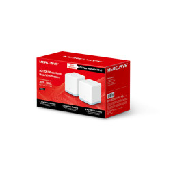 Mercusys Halo S12 (2-pack) | System Mesh Wi-Fi | AC1200 Dual Band, 2x RJ45 100Mb/s - Zdjęcie 3