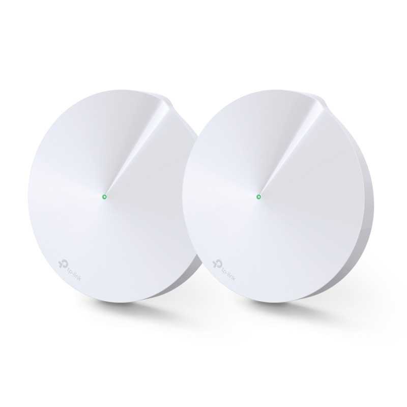 TP-Link Deco M5 2-Pack | WiFi Router | MU-MIMO, AC1300, Dual Band, Mesh, 2x RJ45 1000Mb/s