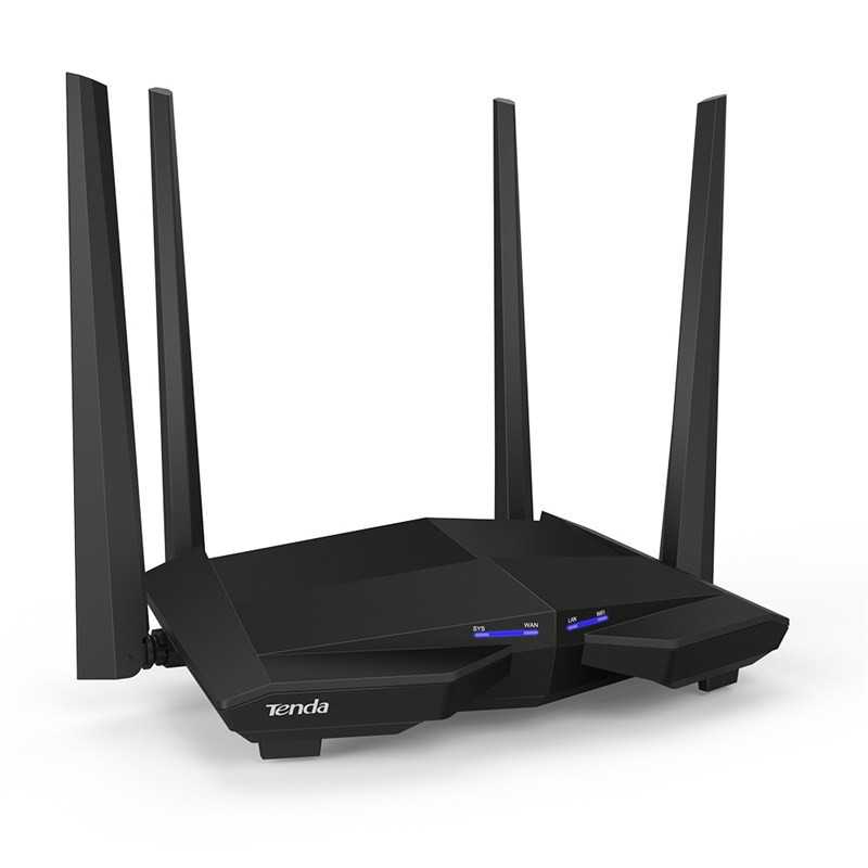 Роутер WiFi Tenda AC10U, AC1200 Dual Band, 4x RJ45 1000Mb/s, 1x USB - Изображение 2