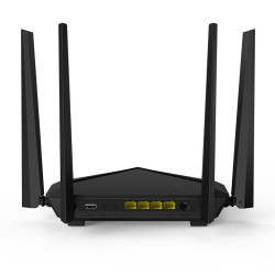 Roteador WiFi Tenda AC10U, AC1200 Dual Band, 4x RJ45 1000Mb/s, 1x USB - Imagem 3