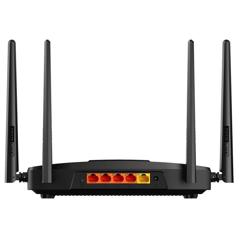 Totolink X5000R WiFi Router, WiFi 6 AX1800 Çift Bant, 5x RJ45 1000Mb/s - Görsel 2