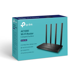 TP-Link Archer C6U | WiFi Router | AC1200, MU-MIMO, Dual Band, 5x RJ45 1000Mb/s - Image 3