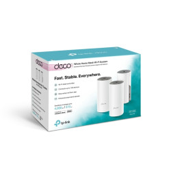 Маршрутизатор WiFi TP-Link Deco E4 3-Pack, AC1200, Двухдиапазонный, Mesh, RJ45 100Mb/s - Изображение 3