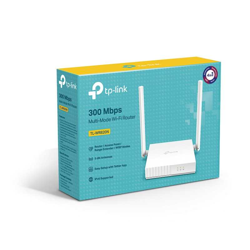 TP-Link TL-WR820N | WiFi Router | N300, 3x RJ45 100Mb/s - Image 3