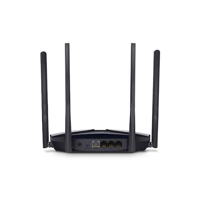 Роутер WiFi Mercusys MR70X, AX1800 Dual Band, 4x RJ45 1000Mb/s - Изображение 2