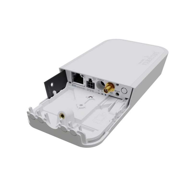 MikroTik wAP LR2 Kit | Punto de acceso | RBwAPR-2nD&R11e-LR2, 2.4GHz