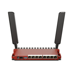 MikroTik L009 | WiFi router | L009UiGS-2HaxD-IN, 2,4GHz, AX600 Wi-Fi6, 8x RJ45 1000Mb/s, 1x 2.5Gb/s SFP - Obrázek 2