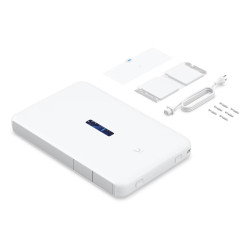 Ubiquiti UDW Dream Wall | Console | Wi-Fi6, 10G SFP+, 1G RJ45 PoE++, 2.5G RJ45 WAN, touchscreen - Imagem 2