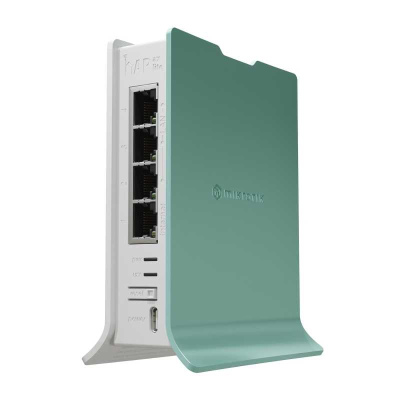 MikroTik hAP ax lite | Směrovač Wi-Fi | L41G-2axD, Wi-Fi6 AX600, 4x RJ45 1000Mb/s RouterOS L4 - Obrázek 3