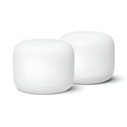 Sistema Mesh Wi-Fi Google Nest Wi-Fi Router + Ponto, 2x...