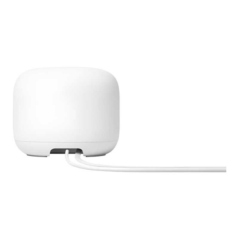 Google Nest Wi-Fi Router + Point | System Mesh Wi-Fi | 2x 1000Mb/s, 5GHz, WPA3, Asystent Google - Zdjęcie 7