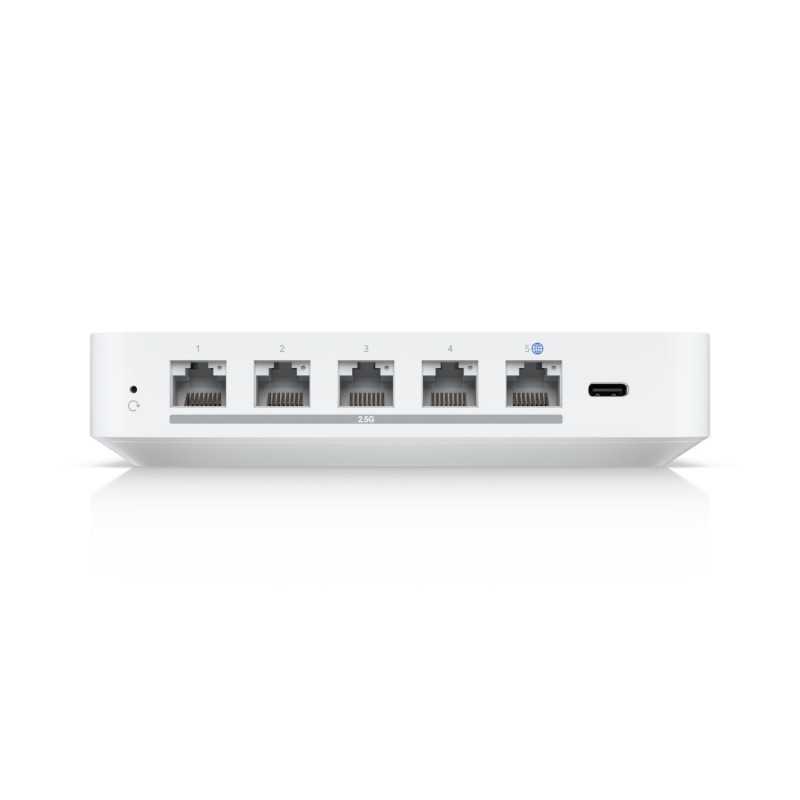 Ubiquiti UXG-Max | UniFi Gateway | Gateway Max, 4x 2.5 GbE RJ45 LAN, 1x 2.5 GbE RJ45 WAN, USB-C - Imagem 3