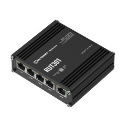 Teltonika RUT301 | Průmyslový router | 5x RJ45 100Mb/s, USB 2.0, IP30 - Obrázek 2
