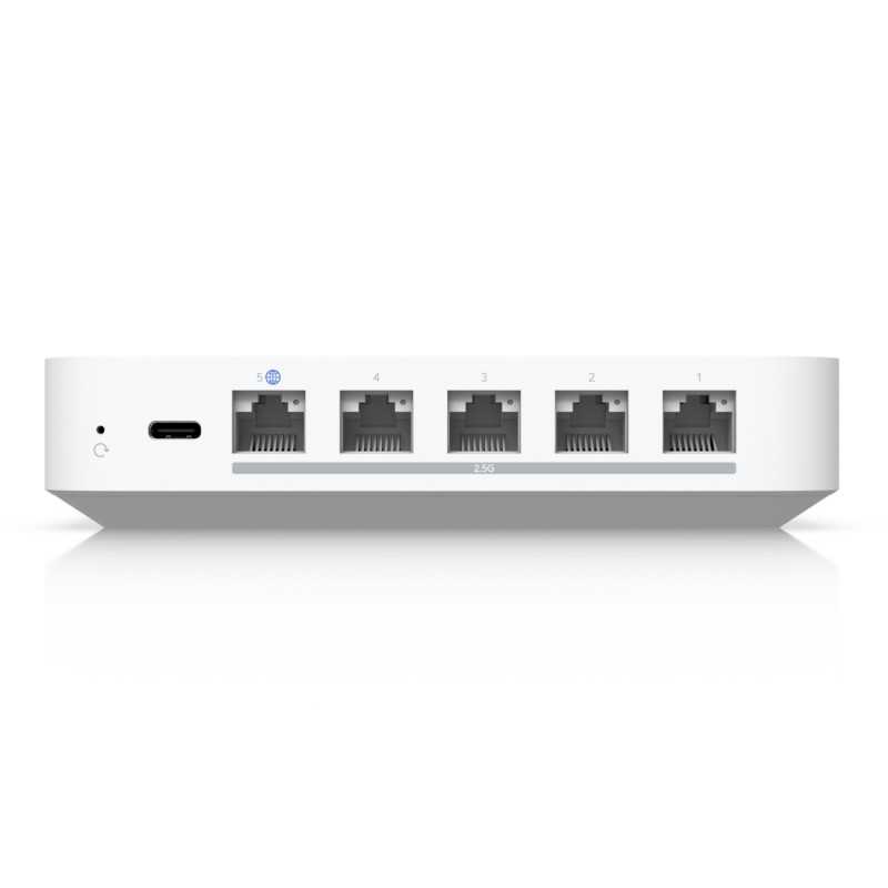 Ubiquiti UCG-MAX-EU | Gateway | 512 GB NVMe SSD, 4x 2.5G LAN, 1x 2.5G WAN - Immagine 4