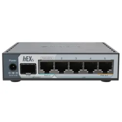 Mikrotik hEX S (2025) | Router | E60iUGS, 5x GbE RJ45, 1x...