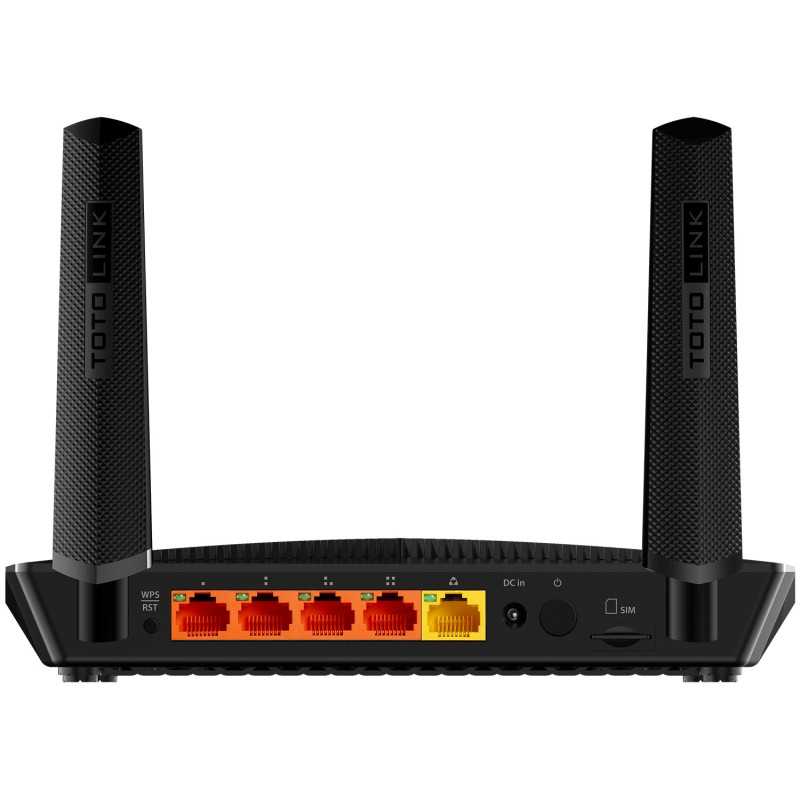 Маршрутизатор WiFi Totolink LR1200, AC1200 с двойным диапазоном, 4G LTE, 5x RJ45 100Mb/s, 1x SIM - Изображение 2