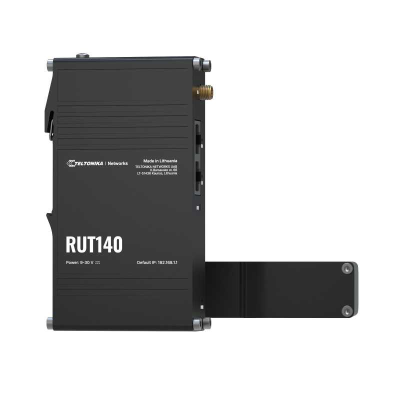 Teltonika RUT140 | Průmyslový router | 2x RJ45 100Mb/s, IP30 - Obrázek 4