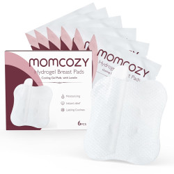 MOMCOZY BF009 SOOTHING GEL PADS FOR BREASTFEEDING 6 PCS