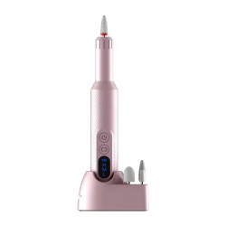 Extralink | Nail drill | bezdr&aacute;tov&eacute;, růžov&eacute;