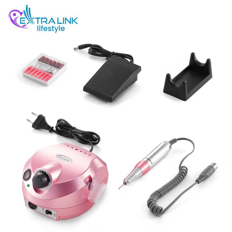 Extralink Nail Drill 202 Rosa | Nail Drill | 65W - Imagen 5