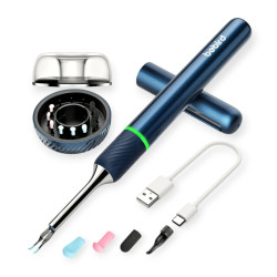 Otoscope com c&acirc;mera para limpeza de ouvidos Bebird Note5...