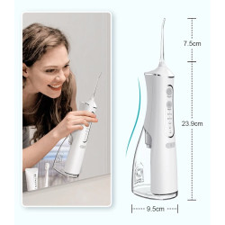 EXTRALINK BEAUTY SMARTLIFE INTELLIGENT WATER FLOSSER L8 BLACK - Immagine 3
