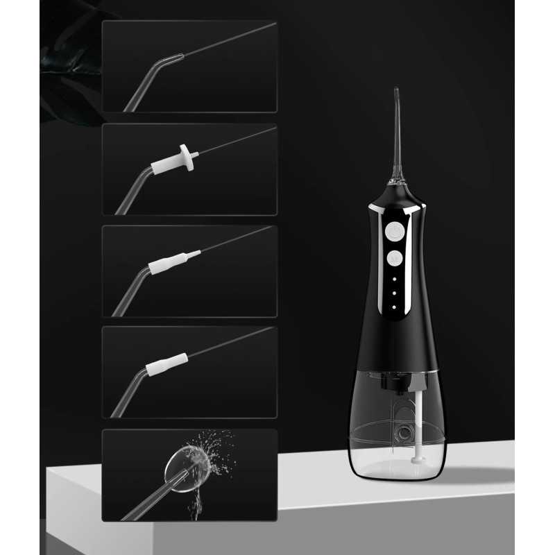 Extralink Beauty Intelligent Water Flosser L10 Schwarz, 2000mAh, IPX6 - Bild 2