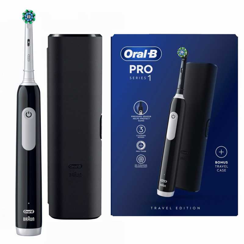 Escova de dentes elétrica Oral-B PRO 1 Preta