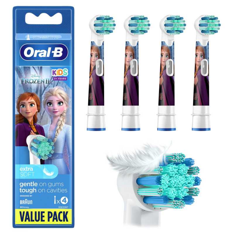 ORAL-B EB10S-4 ORAL-B FROZEN BALENÍ 4 KUSŮ NÁHRADNÍCH HLOBKŮ PRO ELEKTRICKÝ ZUBNÍ Kartáček