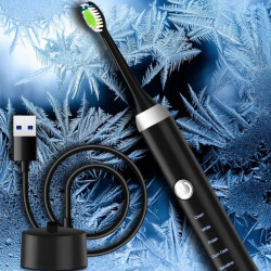 Cepillo de dientes sónico Extralink, negro, 5 modos - Imagen 4