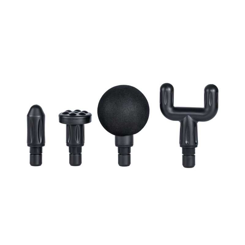 Extralink Massage Gun Mini Černý | Masážní pistole | 4 vyměnitelné hroty - Obrázek 3