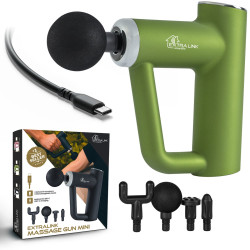 Extralink Massage Gun Mini Verde | Pistola de massagem |...