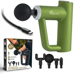 Extralink Massage Gun Mini Zelený | Masážní pistole | 4...